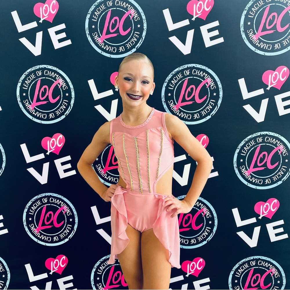 Pink Women’s Roxie adult XS Dance Costume